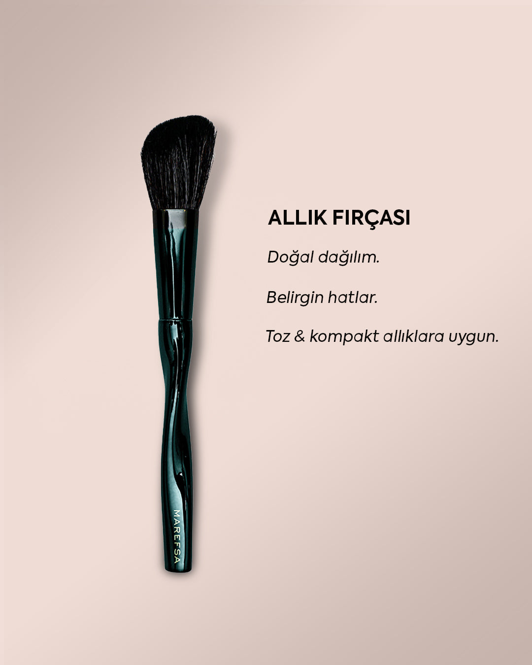 Marefsa - 8’li Makyaj Fırça Seti